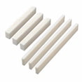 thumbnail image 1 of Set Of 3 Pcs Blank Bone Saddle And 3 Pcs Bone Nut Blank For Accoustic Classical Guitar, 1 of 4