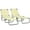 Beige#3, variant on Patio Furniture Outsunny 2 Piece Folding Chaise Lounge Pool Chairs, Outdoor Sun Tanning Chairs with 5-Level Reclining Back, Steel Frame for Beach, Yard, Patio, Beige,Patio Chairs