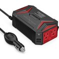 thumbnail image 1 of BESTEK Pure Sine Wave 300W Power Inverter DC 12V to AC 110V with 4.2A Dual Smart USB Ports Car Adapter, 1 of 5
