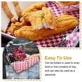 thumbnail image 6 of Uxcell Wax Paper Sheets for Food Grease Resistant Sandwich Wrapping Paper Checkered Pink White 7.09'' x 7.09'', 6 of 7