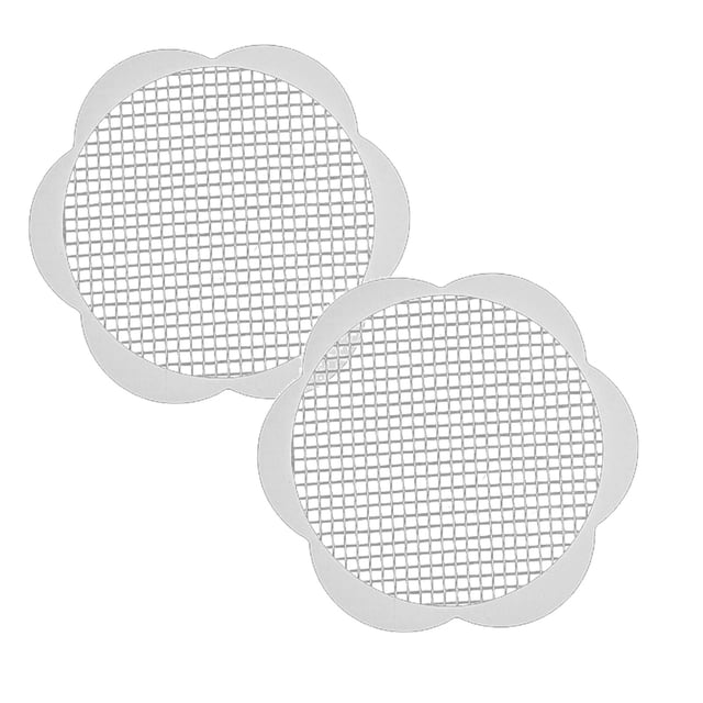 Oleegame 2PC Trashcans For Bedroom Disposable Drain Stopper Filter Sticker For Kitchen And Bathroom Hair Blockages(10pc)