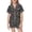 H336 Dark Gray, variant on SJLDQY Halloween Girls Pajama Sets Button Down Short Sleeve Shirts Shorts 2 Piece Pj Sets Hallowmas Printed Sleepwear Breathable Soft Loungewear Sets for Girls