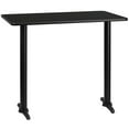 thumbnail image 1 of Bowery Hill 30" x 48" Table de Bar en Noir, 1 of 2