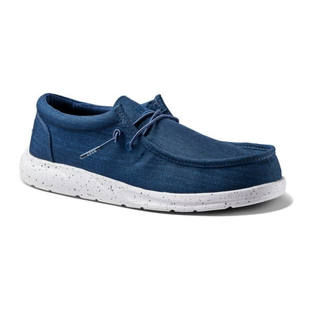 REEF Cushion Breakwater Men's Boat Shoes Color: Navy Size: 11