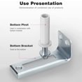 thumbnail image 3 of UNTERING Professional Bifold Door Hardware 4-Pack Bifold Closet Door Hardware Repair Part Bi-Fold Door Screws Door Accessory, 3 of 6