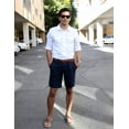 thumbnail image 4 of COOFANDY Men's Summer Beach Casual Shorts Lightweight Flat Front Golf Shorts with Pockets, 4 of 6