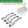 thumbnail image 3 of Unique Bargains Car Door Handle Cover Trim,Side Door Handle Cover,for Honda Odysseia 2015-2022,ABS Silver Tone 1 Set, 3 of 6