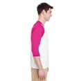 thumbnail image 3 of Gildan Heavy Cotton Three-Quarter Raglan Sleeve Baseball T-Shirt, 3 of 5