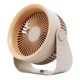 thumbnail image 4 of Ventilador de escritorio Ventilador portátil Inclinación ajustable de 90  degree Configuraciones de 4 velocidades Ventilador personal Ventilador portátil de Caqui, 4 of 9