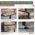 thumbnail image 5 of Hanover Cedar Ranch Recliner with Camo Cushions, 5 of 10