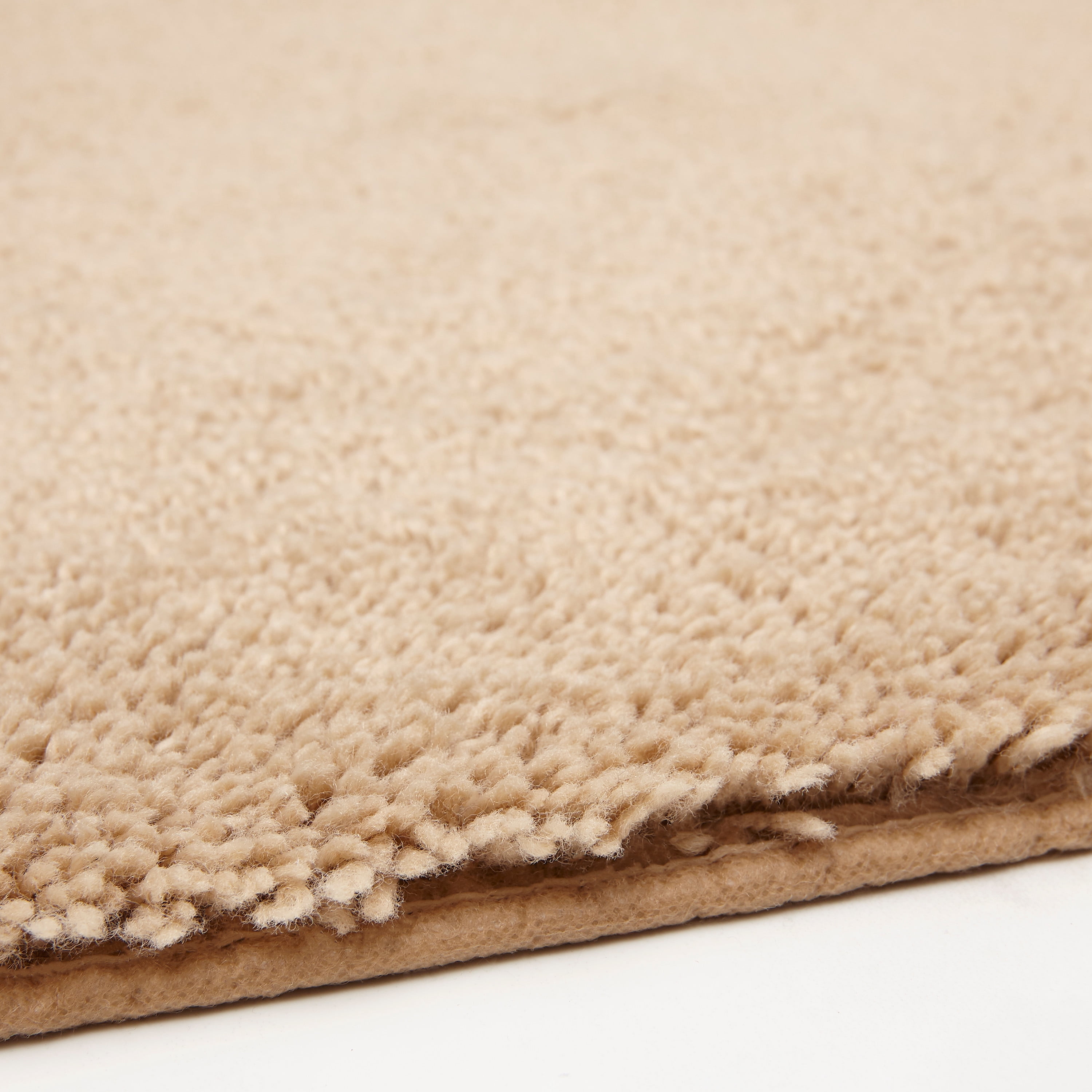 Mohawk Home Pure Perfection Nylon Bath Rug Contour, Linen 1'8" x 2'