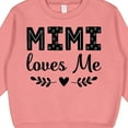 thumbnail image 3 of Inktastic Mimi Loves Me Baby Clothes Girl Toddler Sweatshirt, 3 of 4