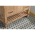 thumbnail image 4 of Ari Kitchen & Bath Marina Farmhouse 42" Solid Wood Bathroom Vanity in Driftwood, 4 of 10