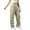 Khaki, variant on Bmawag Womens Trousers with Pockets Quick-Dry Plus Size Athletic Active Casual Loose Fit Pant Elastic Waist Drawstring Casual Loose Fit Solid Color Long Pants for Women