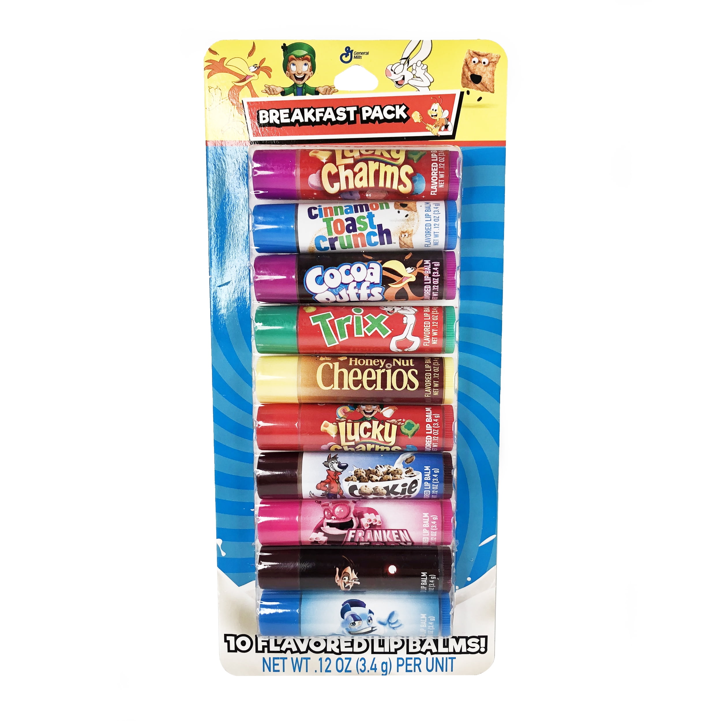 Taste Beauty General Mills Cereal 10PK Lip Balm
