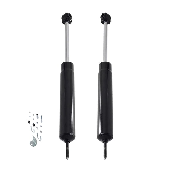 Pair of 2 Front Steering Damper Kit For 2000-2004 Ford Excursion 4WD