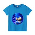 thumbnail image 4 of Camisetas de manga corta para niños de Sonics, camisetas de algodón con estampado de anime, camisetas de moda para niños y niñas, ropa de verano, camisetas de regalo, 4 of 5