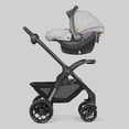 thumbnail image 3 of Chicco Bravo LE Trio Travel System, Bravo LE Quick-Fold Stroller with KeyFit 30 Zip Infant Car Seat, Car Seat and Stroller Combo | Harbor/Navy, 3 of 5