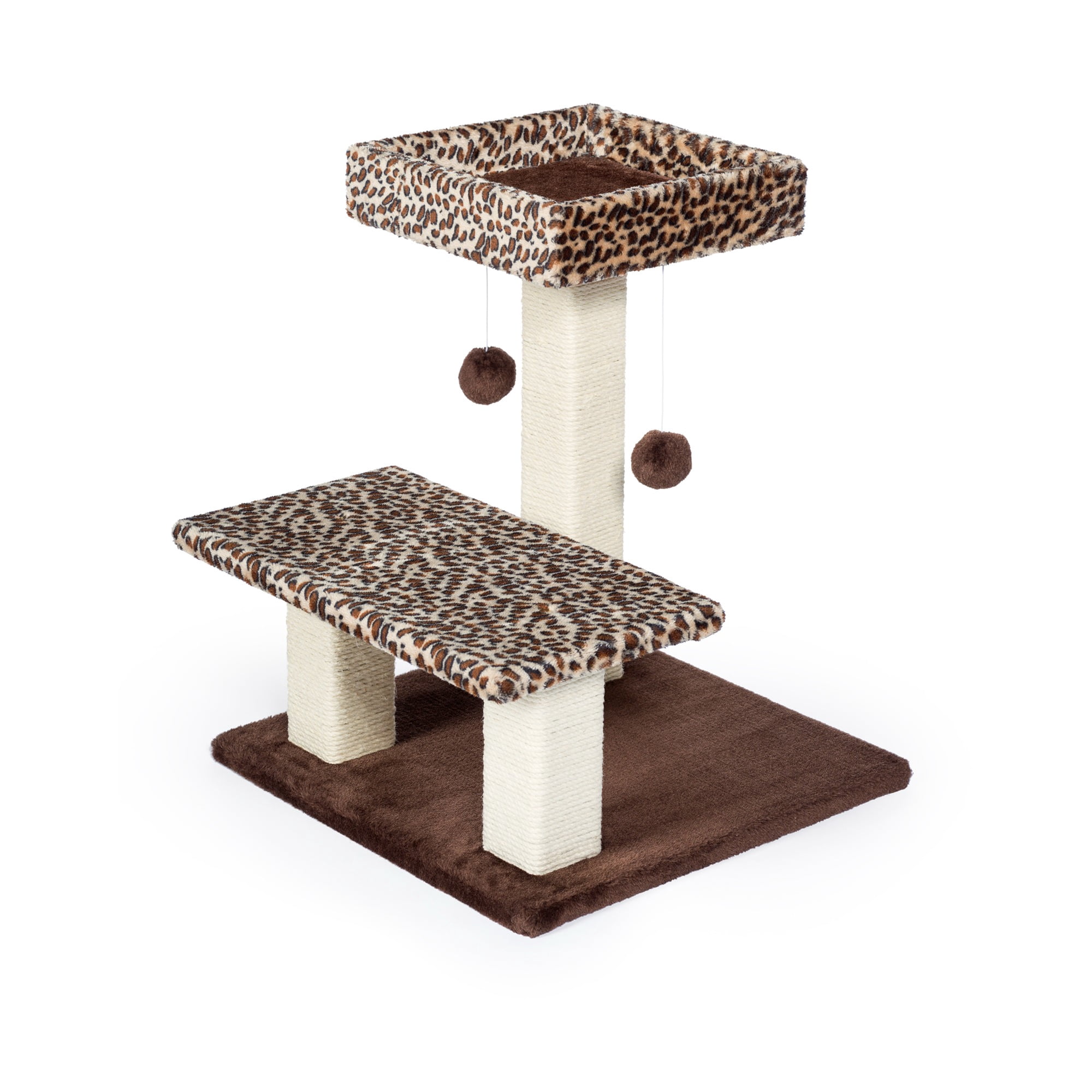 Prevue Pet Products Kitty Power Paws Leopard Terrace Cat Tree 7300