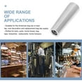 thumbnail image 2 of FRCOLOR Beer Faucet Tap Beer Tap Handle Beer Tap Faucet Handle 6.6X2.1X2.1CM Silver, 2 of 8