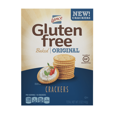 Gluten Free Crackers - Lance Gluten Free Original Crackers, 5 Oz, 4 Boxes