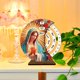 thumbnail image 5 of DIY Diamante Pintura Calendario Perpetuo Forma Especial Nuestra Señora 5D, 5 of 9