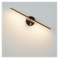 thumbnail image 2 of Nordic LED Indoor Wall Lamps, 8W White/Black Wall Lights For Home Bedroom Bedside Mirror Front Adjustable Wall Sconce, 2 of 7