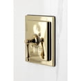 thumbnail image 3 of Kingston Brass KB5892AL Revival Single-Handle Pressure Balanced Tub and Shower Faucet, Polished Brass, 3 of 7