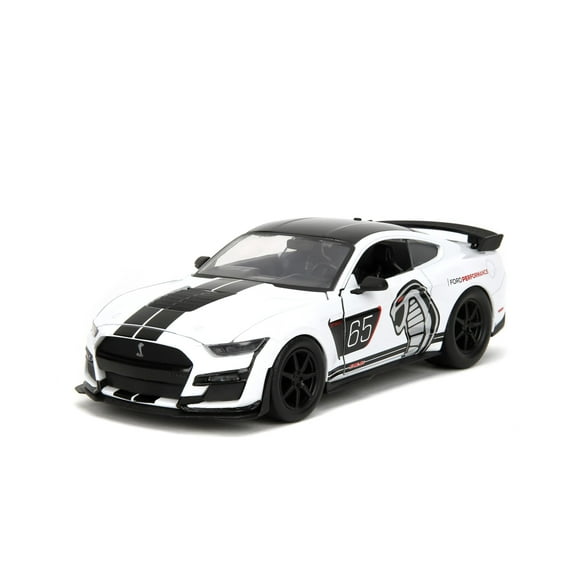 Bigtime Muscle 1:24 2020 Ford Mustang Shelby GT500 Die-Cast Car, Toys for Kids and AdultsWhite(Selections May Vary)