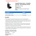 thumbnail image 2 of Camshaft Position Sensor - Compatible with 2004 - 2005 Volkswagen Touareg, 2 of 2