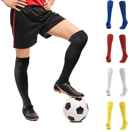 Mens Sports Football Soccer Long Socks Baseball Hockey Over Knee High Socks Gift