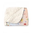 thumbnail image 2 of Watercolor Miniature American Shepherd Happy Birthday Celebration Balloons Gift Party Cozy Sherpa Blanket MAS Dog Lover Gifts Warm Soft Throw Blanket - 00028, 2 of 5