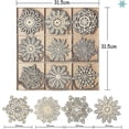 thumbnail image 2 of Décorations de Noël en Flocon de Neige (a, Style + B, Style) 36 Pièces, 2 of 4