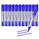 thumbnail image 4 of Rotulador de secado rápido a base de aceite, marcador permanente grande azul, 12 Uds., 4 of 8