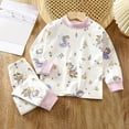 thumbnail image 2 of Toddler Boys Girls Outfit Sets 2 PC Long Sleeve T Shirts and Pants Set Fall Winter Infant Baby Clothes Cute Graphic Cotton Pjs, 2 of 3
