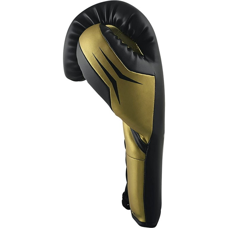 adidas Tilt 350 Pro Boxing Gloves for Men, Women, Unisex - MMA Training  Gloves - Black/Gold, Weight 12 oz