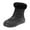 Black, variant on Women's Mid Calf Snow Boots Warm and Comfortable Outdoor Comfy Warm Plush Collar Waterproof Non Slip Fur Lined Winter Boots Anti Cold Zipper Snow Boot