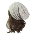 thumbnail image 5 of HOWPAY Slouchy Beanie for Women Stretchy Baggy Windproof Solid Color Winter Knitted Pullover Hats for Cold Weather Soft Cozy Skull Caps, 5 of 7