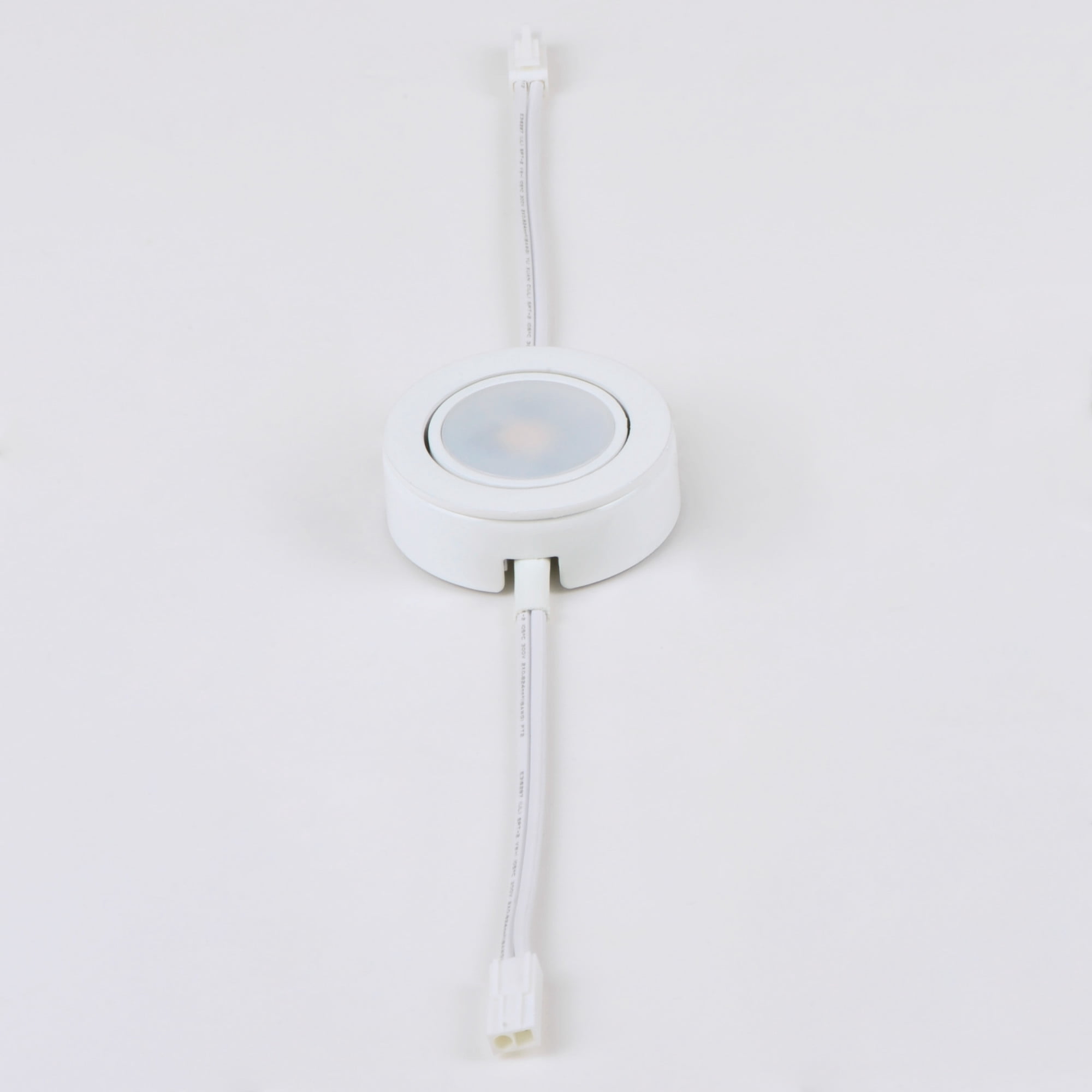 53832WT-Maxim Lighting-CounterMax MX-LD-AC-4W 2700K 1 LED Under Cabinet Disc Light-2.75 Inches wide by 2.75 Inches Length-White Finish