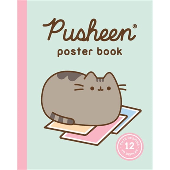 Pre-Owned Pusheen Poster Book: 12 Cute Designs to Display Paperback
