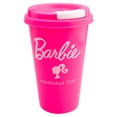 thumbnail image 2 of Juego de 3 Vasos de Plásticos Reusables Con Tapa, Colección Barbie Malibú, 487 ml., 2 of 4