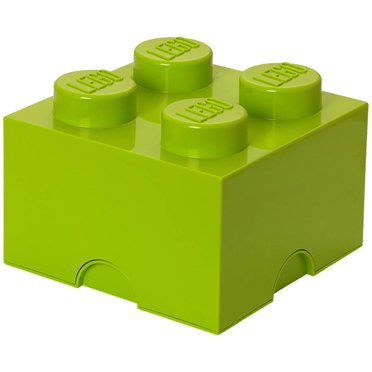 Lime Green Large Bins With Locking Lids - Educational - 3 Pieces ...