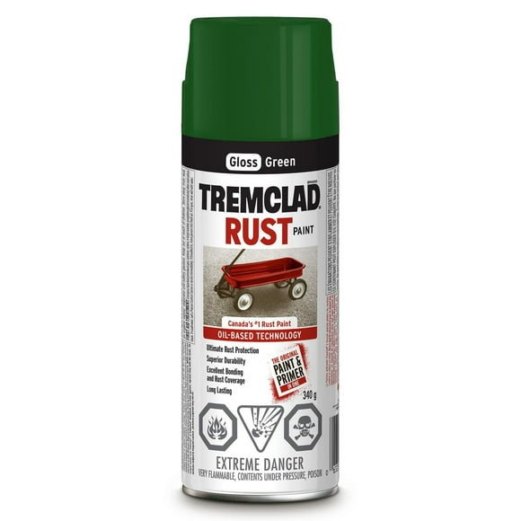 Peinture antirouille Tremclad en vert 340g