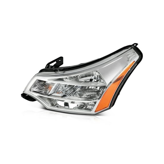 SCITOO Headlight Assembly Fits For 2008-2011 for Ford Focus Headlamp Driver and Passenger Side