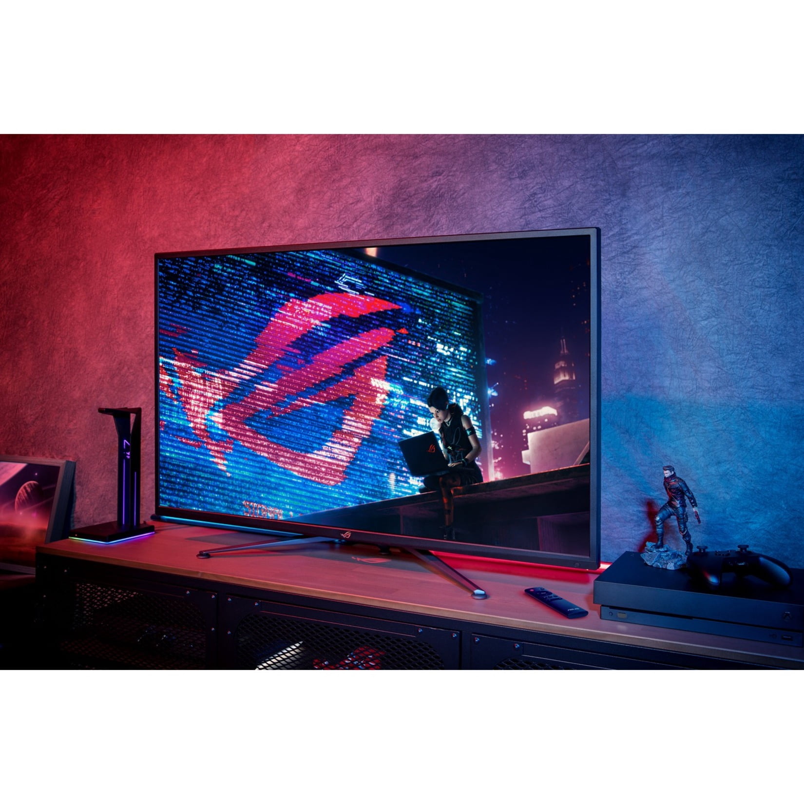 ASUS ゲーミングモニター PG43UQ 4K 43インチ ASUS ROG Swift PG43UQ 43” 4K HDR DSC Gaming Monitor | 144Hz, G