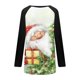 thumbnail image 5 of Blusas Navideñas Para Mujer Blusas de Manga Larga Cuello Redondo Camisa de Jersey Odeerbi ODB184208, 5 of 5