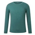 thumbnail image 4 of VJATTWR Men's Athletic Fit Long Sleeve T-Shirt, Stretch Material Xxxl, 4 of 5