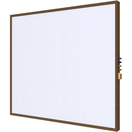 UPC: 0014935001667 | Ghent s Ceramic 3  x 4  Impression Whiteboard with modern Frame in White