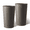 Brown, variant on Tcbosik Set of 2 Planters for Outdoor Plants, 21.7-inch Tall Tapered Pot, Weather-Resistant Flower Containers for Patio, Porch, Garden, Grey
