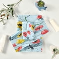 thumbnail image 6 of Colorful Flowers Dragonfly Towel Set of 3, Ultra Soft and Absorbent Bath Towels for Bathroom Sports Gym Swim Spa Beach (1 Bath Towel, 1 Hand Towel & 1 Washcloth) Washcloth Gift, 6 of 7